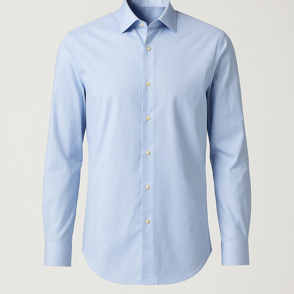 Men's DKNY Dress Shirt Size 15 1/2 34-35 Light Blue - Picture 1 of 6